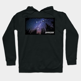 Zodiac Majesty Capricorn Constellation Hoodie